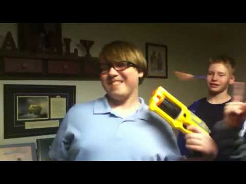Nerf gun RUSSIAN ROULETTE!!!