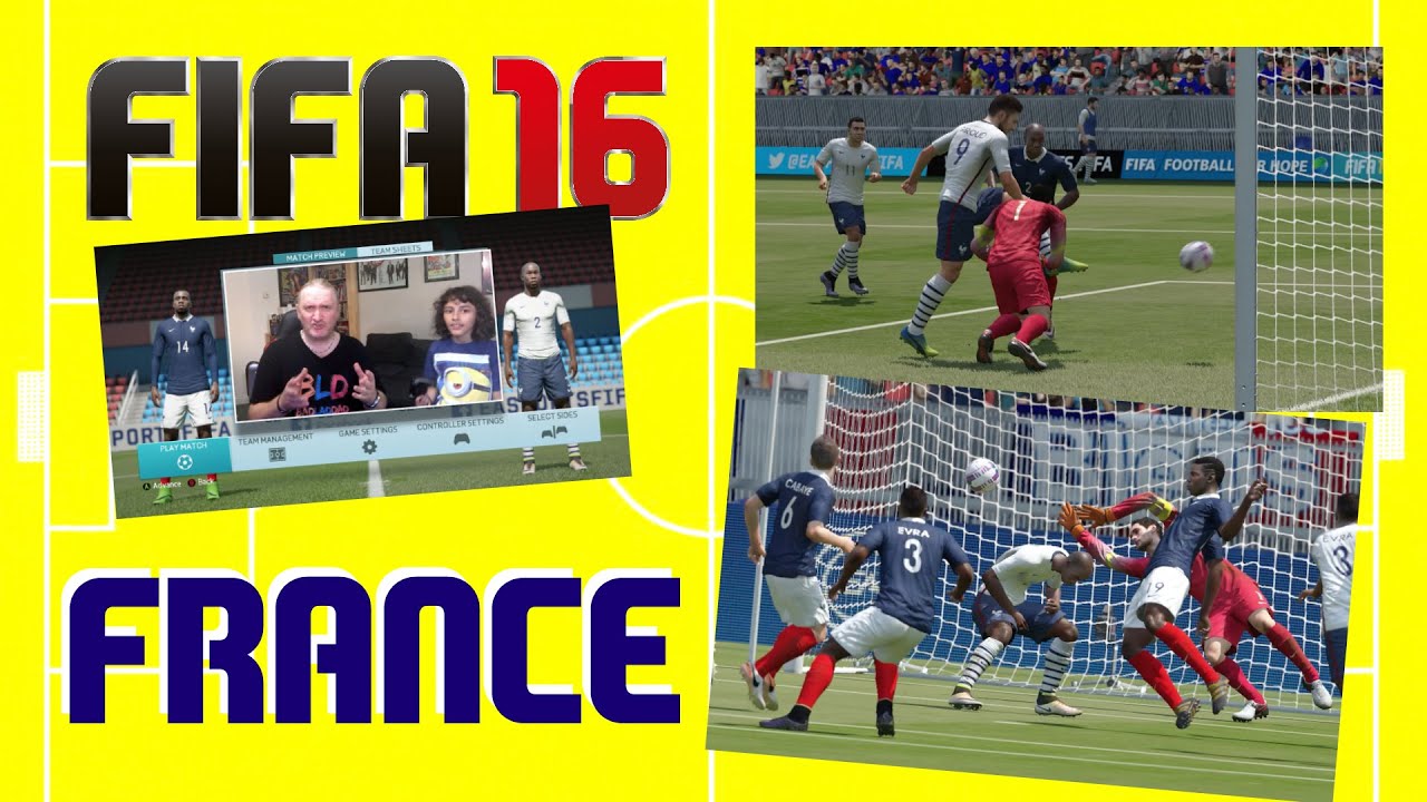 FIFA 16 France Gameplay : Mano v Ninja Boyo