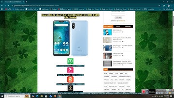 Xiaomi Mi A2 Lite V11 0 16 0 QDLMIXM 10 512MB DUMP File Flash64 #flash64 #dumpfile