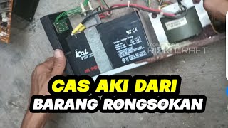 the idea of ​​making a battery charger from a broken UPS