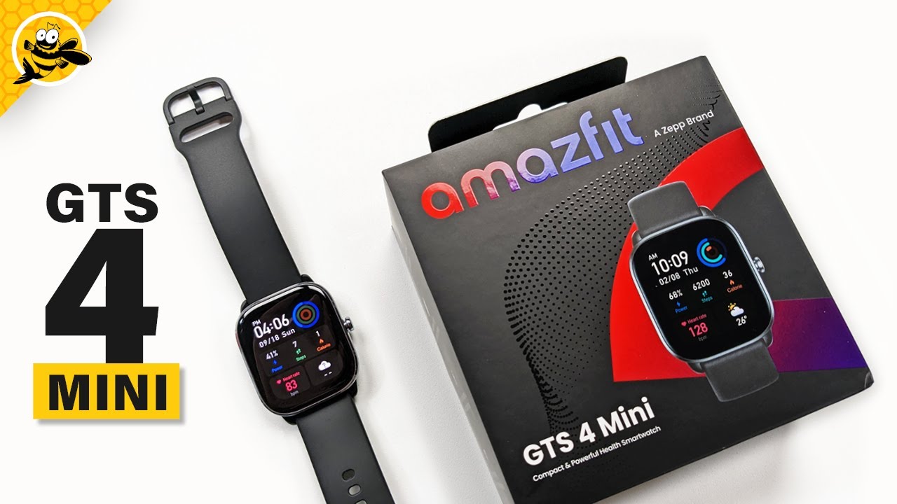 Amazfit GTS 4 Mini Smartwatch Rosa