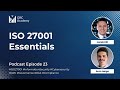 Iso 27001 essentials with aron lange