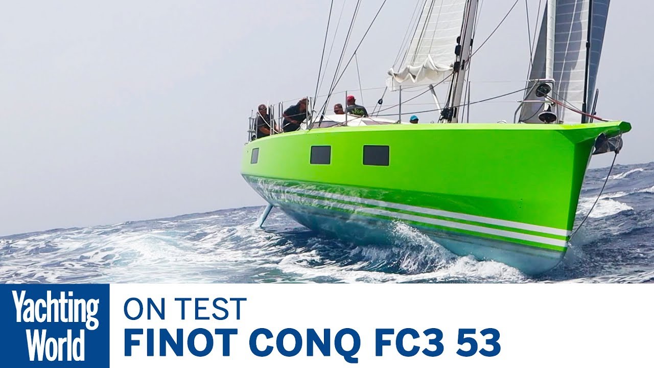 Fast cruising in style – Pip Hare sails the Finot Conq FC3 53