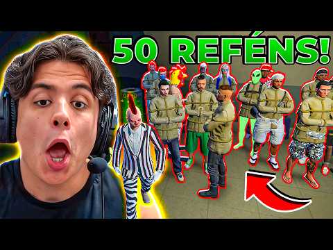 THE BOPE TOOK 50 HOSTAGES AND PAULINHO TERRORIZED THE POLICE 😱 GTA RP (Modder Clips)