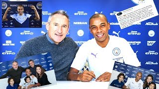 Man City confirm Fernandinho has signed new one-year deal with club 🙂