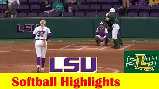 Southeastern Louisiana vs #6 LSU Softball Game Highlights, April 10 2024
