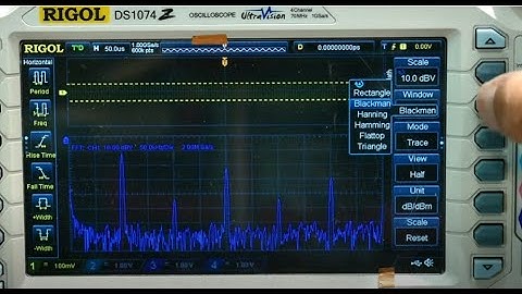 #828 Using Oscilloscope as a Spectrum Analyzer (FFT)