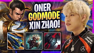 ONER LITERALLY GOD MODE WITH XIN ZHAO! - T1 Oner Plays Xin Zhao JUNGLE vs Graves! | Season 2024