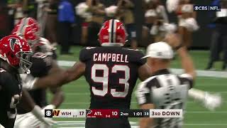 Calais Campbell gets his 100th Career Sack