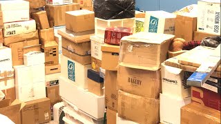 OVER 600+ MYSTERY BOXES I Bought INSIDE Abandoned Storage Unit #17