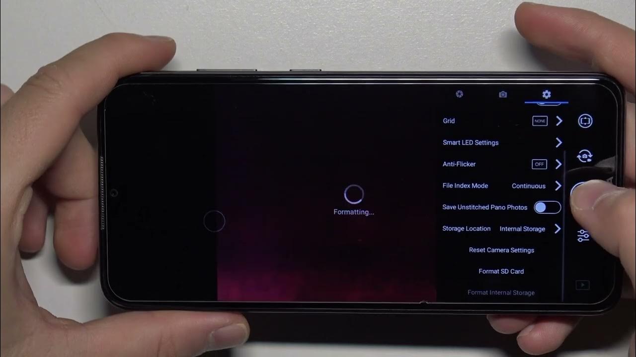 how-to-reset-sd-card-internal-storage-on-dji-mavic-air-youtube
