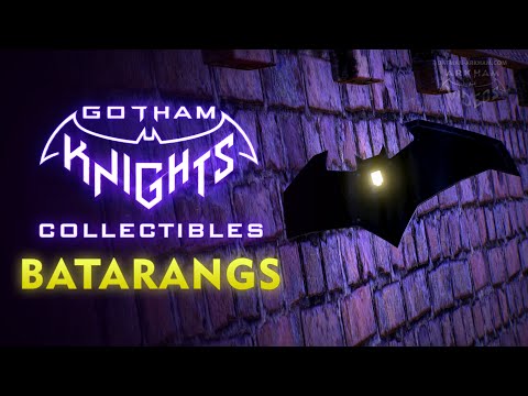 : Guide - All Batarangs Locations [Batarang Collector Trophy]