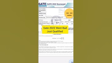 GATE RESULT 2023 😭 | EC GATE | GATE QUALIFIED