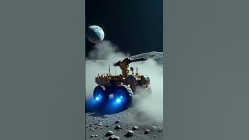 #Futuristic Moon Drill in Action! 🌕🚀 | Sci-Fi Realism in 4K#shorts #ai