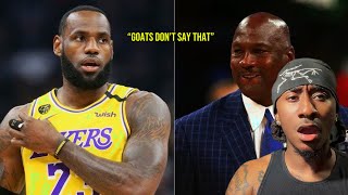 GEN Z REACTS TO NBA LEGENDS REACT TO LEBRON JAMES CALLING HIMSELF THE GOAT!! DIDN’T GO AS PLANNED!!!