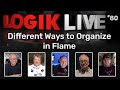 Logik live 80 different ways to organize in flame