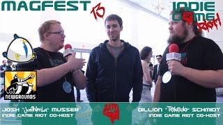 Interview with Tom Fulp - Founder of Newgrounds and The Behemoth | MAGFest 13
