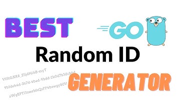 Best random and unique ID generator for Go #nanoid #ksuid #uuid #randomId #uniqueid