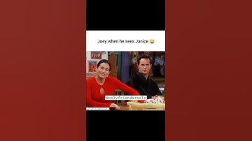 Thumbnail of Joey when he sees Janice 😂 #joey #janice #monica #chandler #friends #shorts