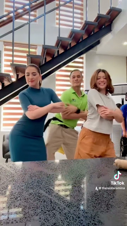 My Dancing Buddies in Jack & Jill. Watch us on TV 5 every sundays, 6pm. #AraMina #AraMinaShorts