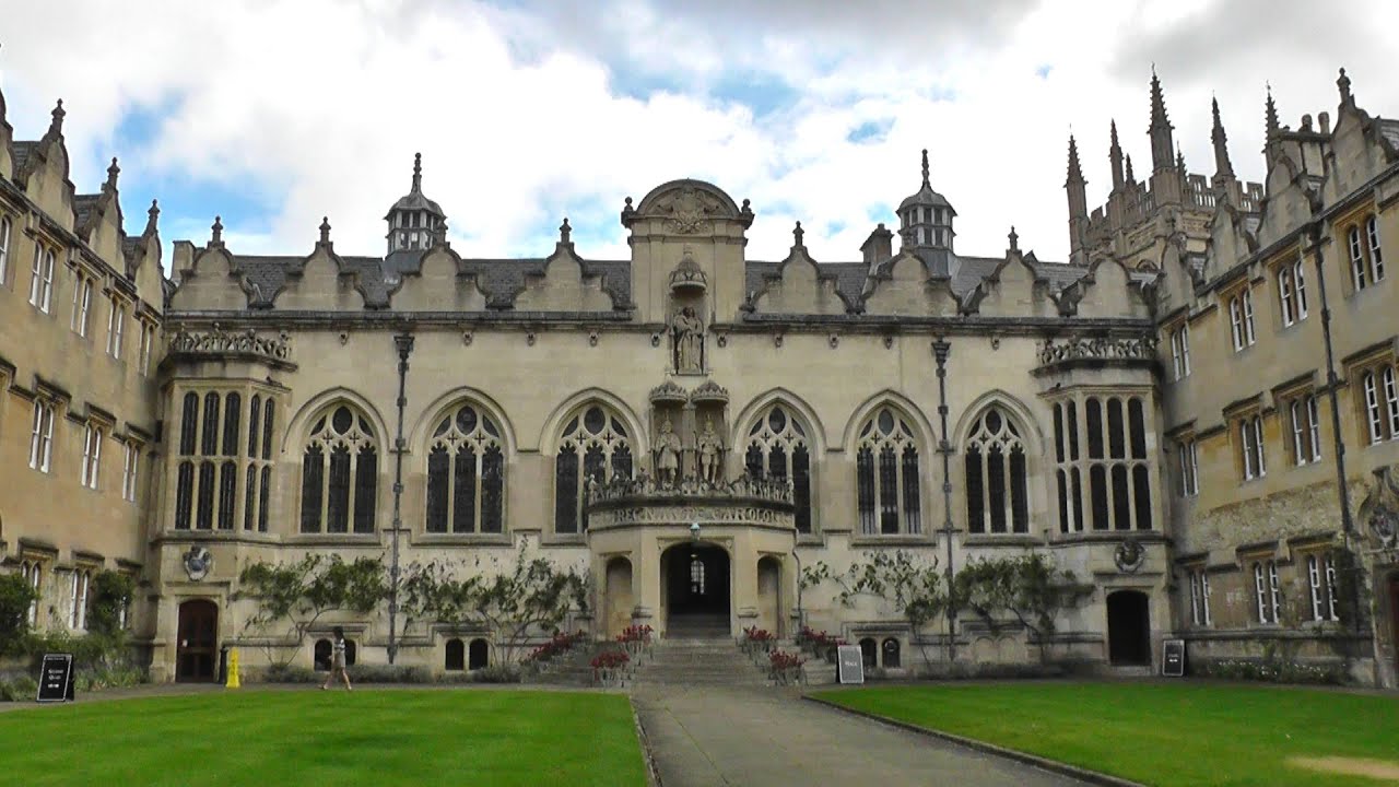 ENGLAND visit to Oxford city center