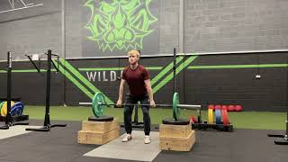 Block Clean from Mid-thigh