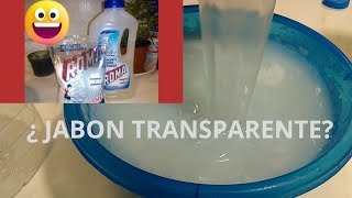 Jabón Roma Transparente Como Hacer 4 Litros Con 20 