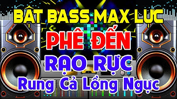 Rung Cả Lồng Ngực, Nhạc Test Loa CỰC CHUẨN 8D - Nhạc Disco REMIX Bass Căng Max Lực - Phê Đến Rạo Rực