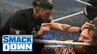Roman Reigns vows to break Sami Zayn at WWE Elimination Chamber: SmackDown, Feb. 3, 2023