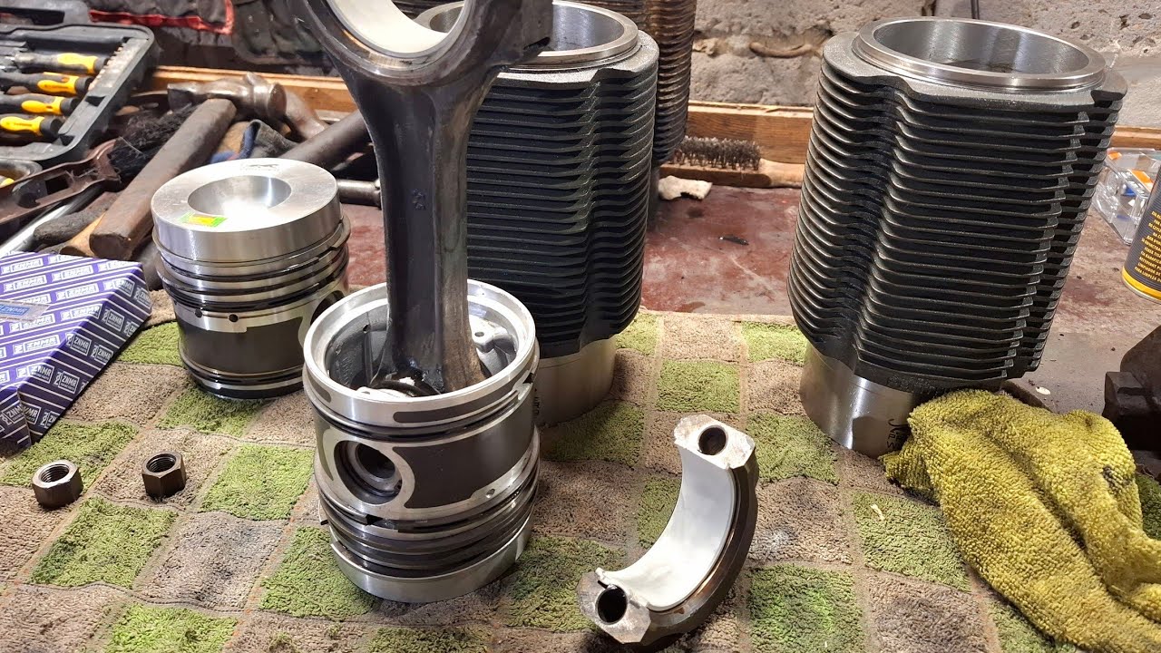 Nowy zestaw naprawczy silnika | T-25 w remoncie... Cz. 2