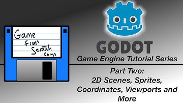Godot Tutorial -- 2D Scenes, Sprites, Viewports and more