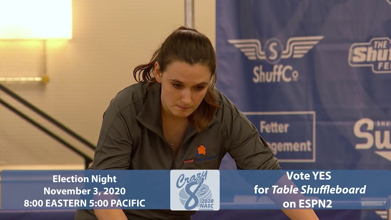 Table Shuffleboard on ESPN YouTube