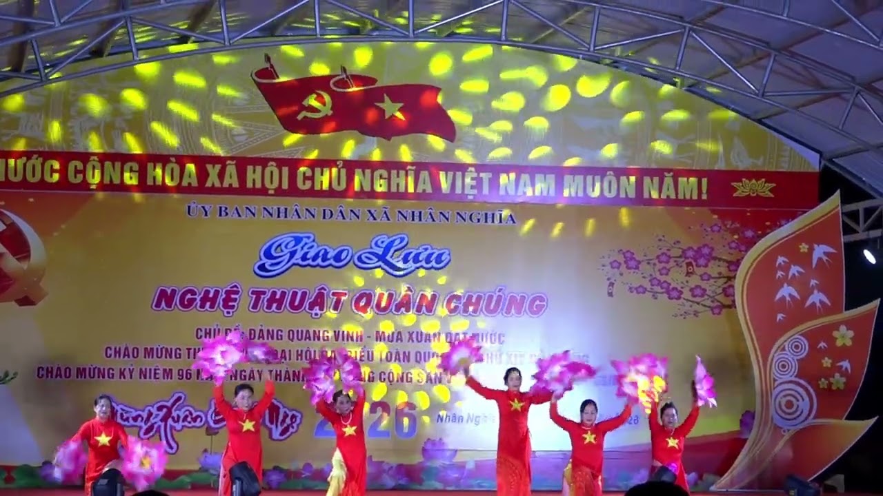 Múa: Bài Ca Dâng Đảng (biểu diễn xóm Tân Thành -- Nhân Nghĩa)