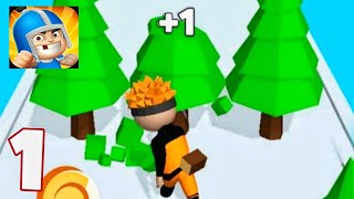 Lumber Rush-craft world craft runner Remaster-Gameplay Prince AKG Gameplay screenshot 5