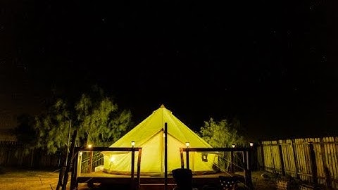 Joshua Tree Glamping in a Yurt and some Astrophotography