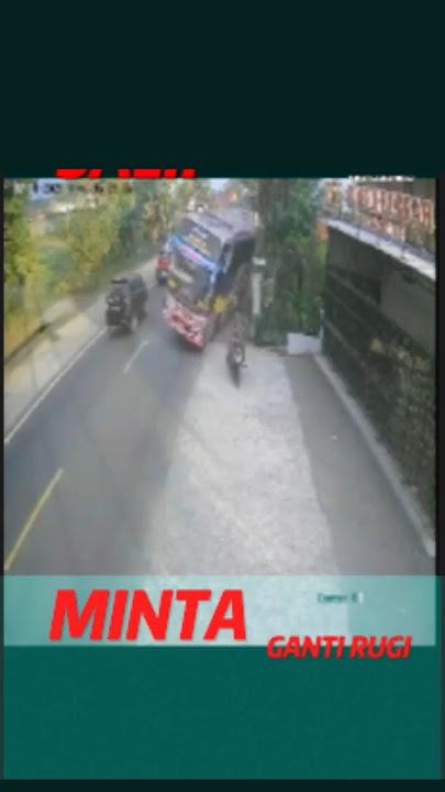 Pemotor Wanita di Kebumen Jatuh Saat Nyalip Ambulans, Tapi Minta Ganti Rugi Rp 4 Juta ke Sopir Bus