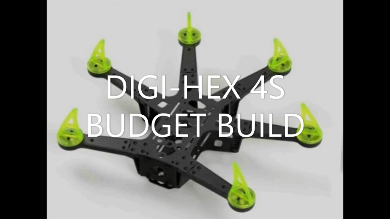 DJI DIGI-HEX BUDGET BUILD 4S SERIES #3 MOTORS AND ESCS - YouTube