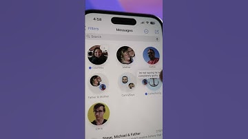 iMessage Contact Bubbles #appletips #iphone #imessage #tips #applewatch #apple #android #rcs #tips