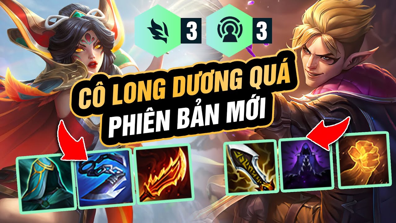 LEO RANK THẦN TỐC VỚI CẶP ĐÔI CÔ LONG – DƯƠNG QUÁ (XAYAH CUỒNG LONG – BANG HỘI ) ĐTCL MÙA 7