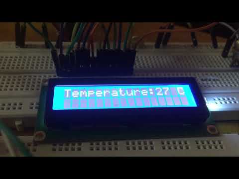 TivaC Smart Home Project - Display temperature Sensor reading on LCD and control Led intensity