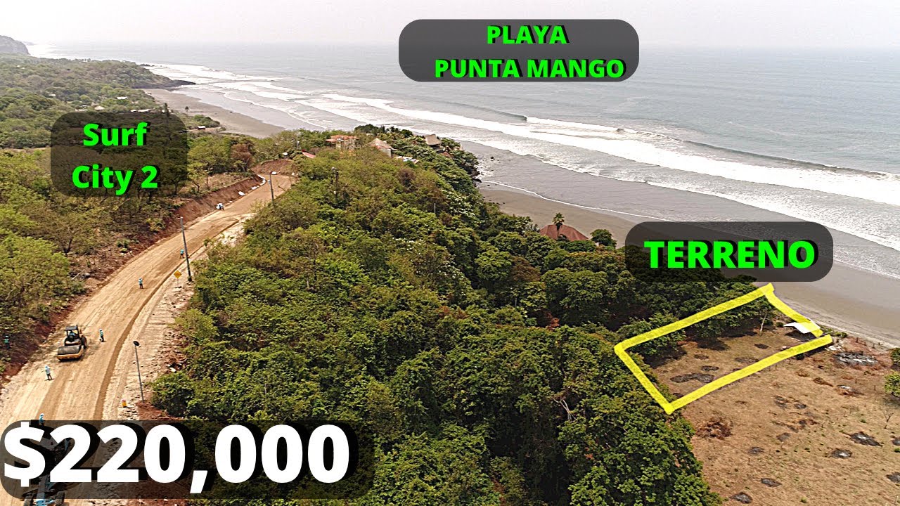 (NO DISPONIBLE) TERRENO FRENTE AL MAR/PUNTA MANGO/220,000/Wsapp 503