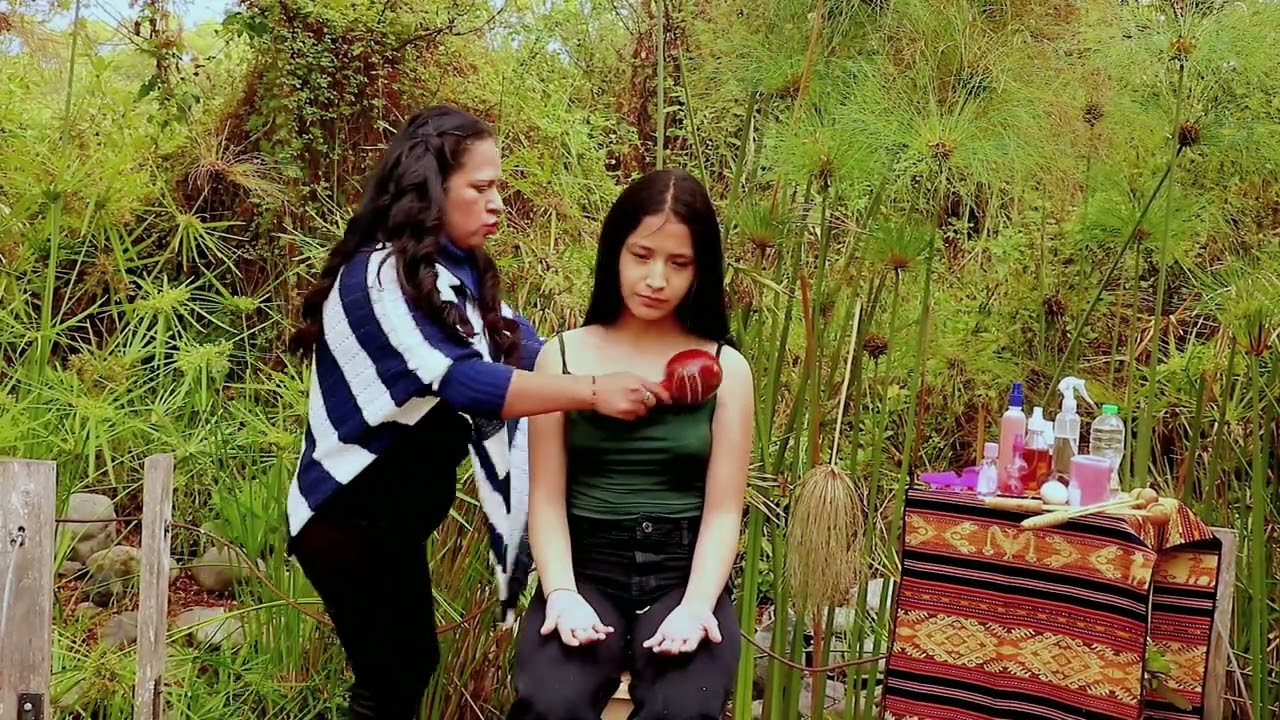 MARTHA PANGOL & MARCELA TRADITIONAL SPIRITUAL CLEANSING IN NATURE LIMPIEZA ENERGÉTICA TRADICIONAL