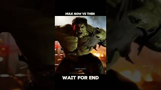 Hulk in 2019 Vs Hulk in 2008 😈🔥#marvel #hulk #avengers #shorts