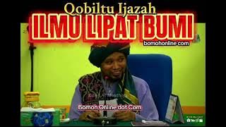 Qobiltu Ijazah : Amalan Ilmu Lipat Bumi