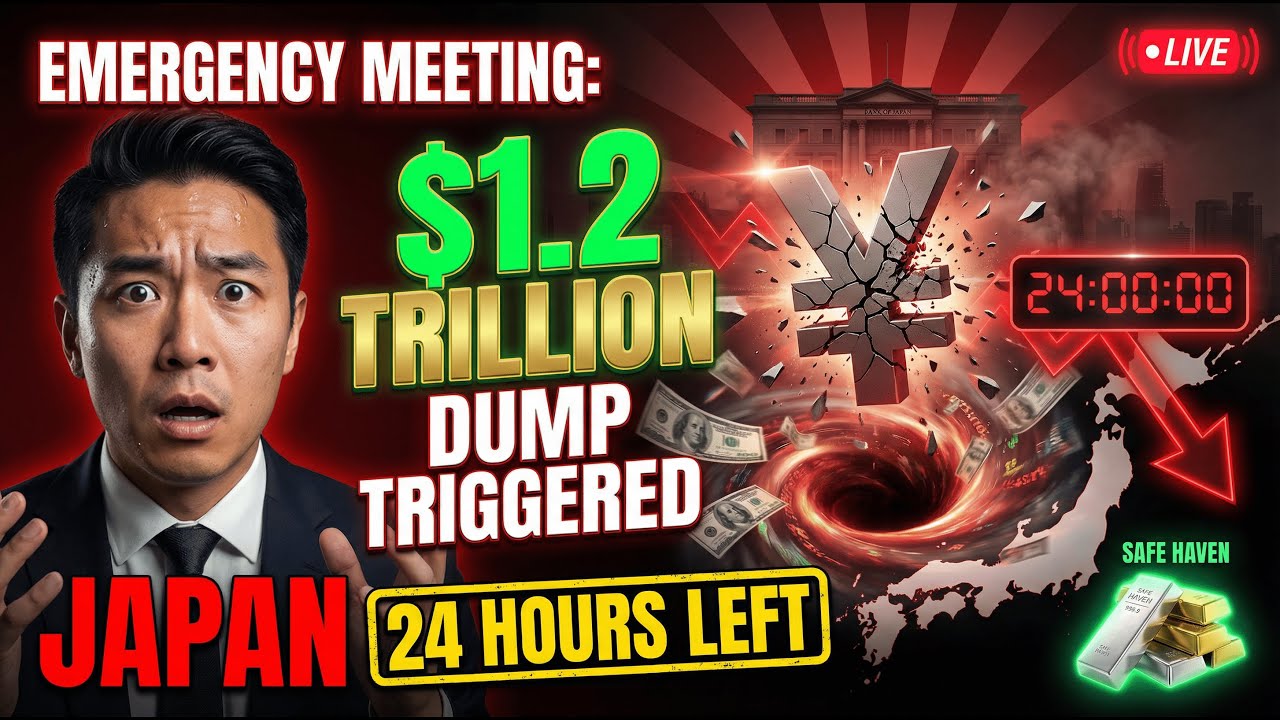 EMERGENCY MEETING: Why Japan's Central Bank Has 24 Hours to Stop the $1.2 Trillion Dollar Dump—JonAG