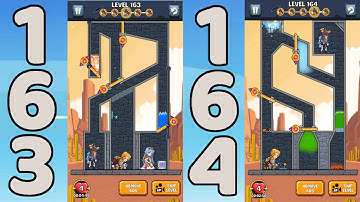 How to Loot 2 - Hero Rescue & Pin Pull Level 163 & 164