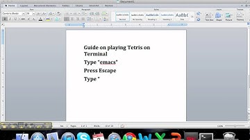 [GUIDE] How to play TETRIS on Terminal [MAC]