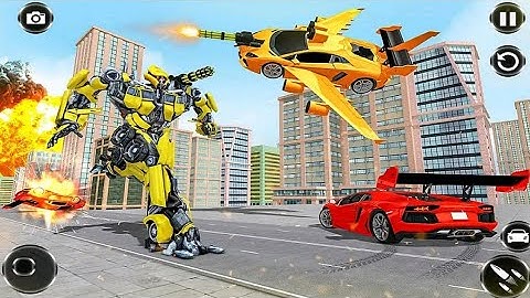 Optmus Prime Multiple Transformation #1 - Jet Robot Car gameplay #andriodgames #gaming