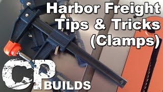 Nothing too exciting in this video. Just going over some of the things I do to make these clamps from Harbor Freight function a lot 