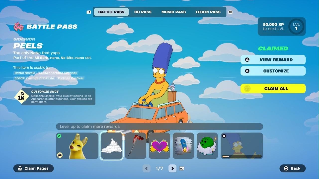 BRAND NEW; THE Simpsons - Battle Pass Review